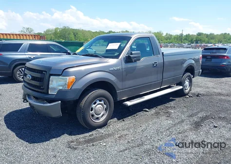 2014 Ford F-150 Xl из США, поврежденный, VIN 1FTMF1EM0EKF16761